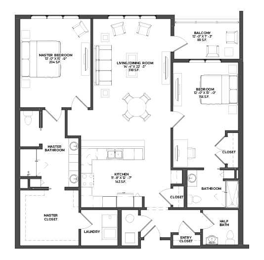 Floor Plan Brinkley