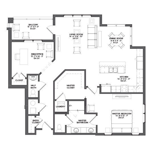 Floor Plan Burke