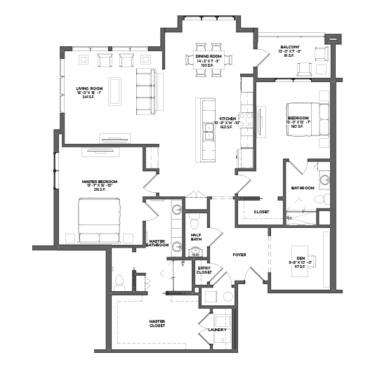 Floor Plan Coltrane II