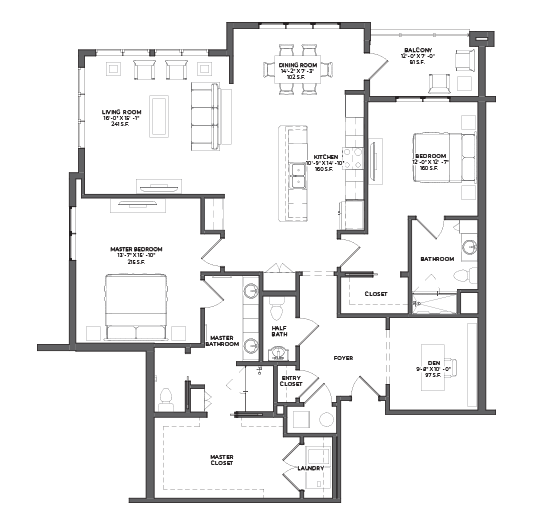 Floor Plan Coltrane