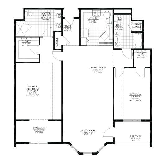 Floor Plan Dartmoor