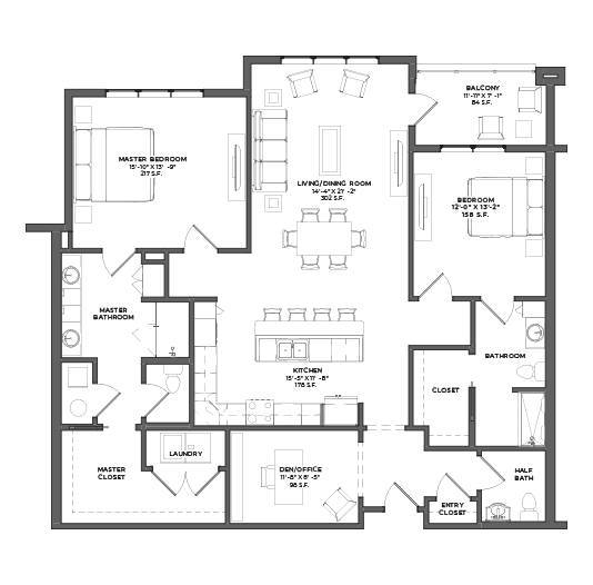 Floor Plan Miller
