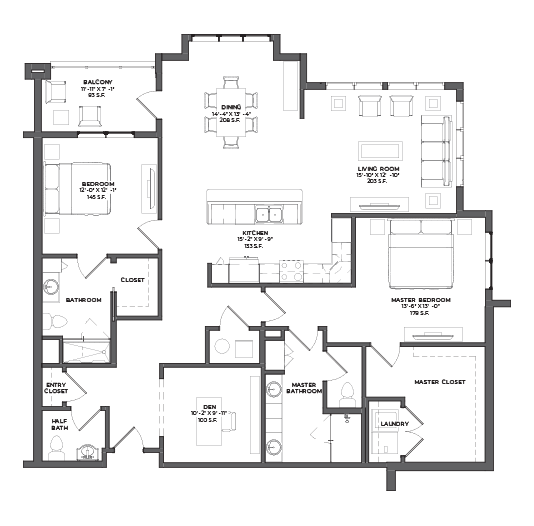 Floor Plan Timberlake II