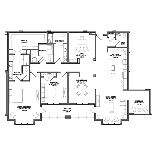 Floor Plan Finley IV