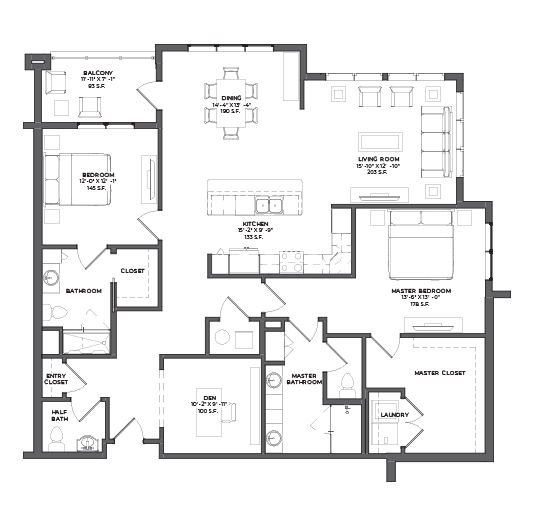Floor Plan Timberlake