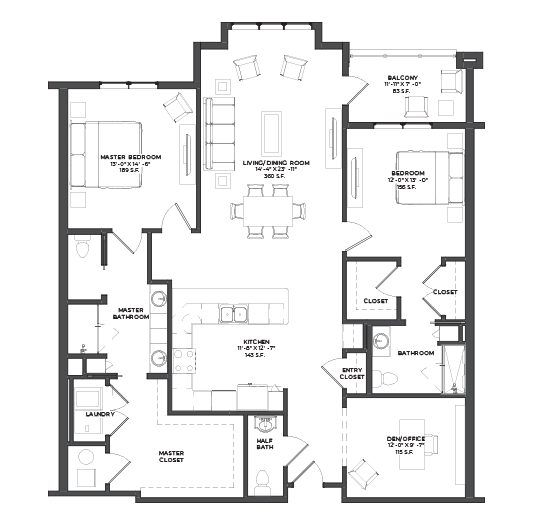 Floor Plan Walter II