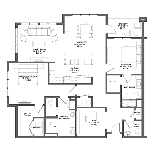 Floor Plan Wolfe