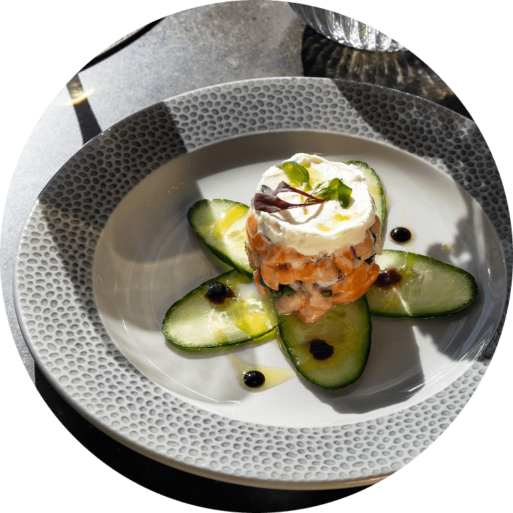 Food served at Searstone