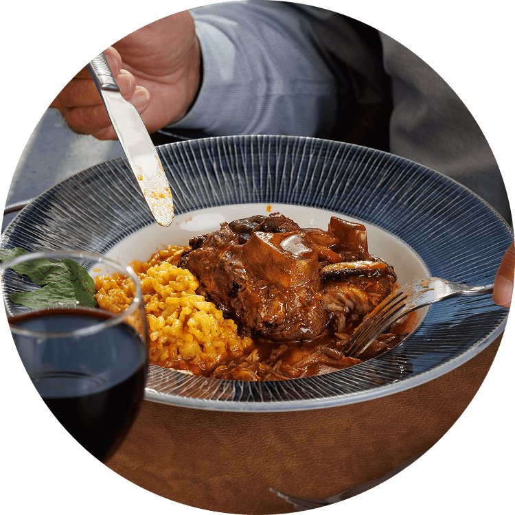Dinner served at Searstone