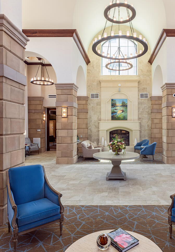 Interior View Of Searstone, A Senior Living Community In Cary, North Carolina