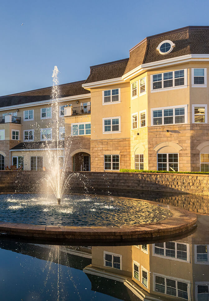 Exterior View Of Searstone Retirement Community