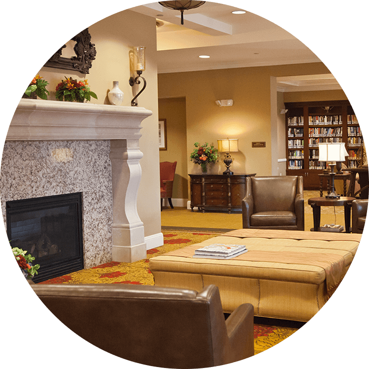 Independent living community shared space