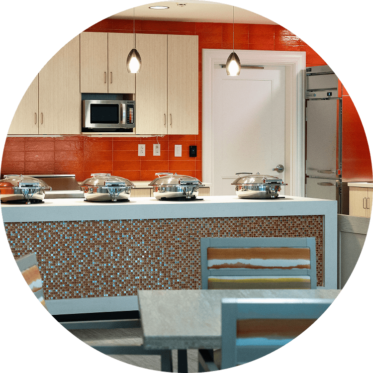 Kitchen at Searstone