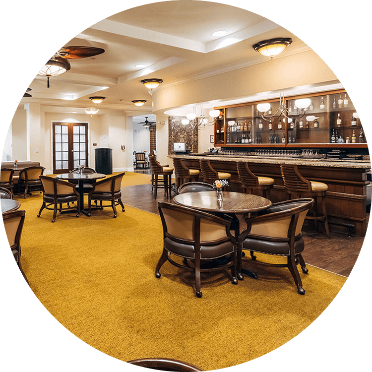 Bar area within Searstone