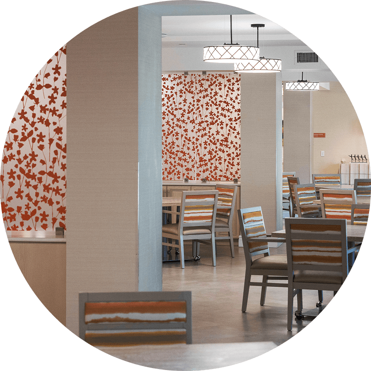 Dining area within Searstone