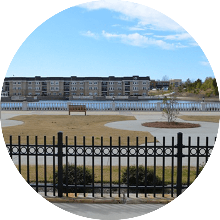 Exterior view of Searstone Retirement Community